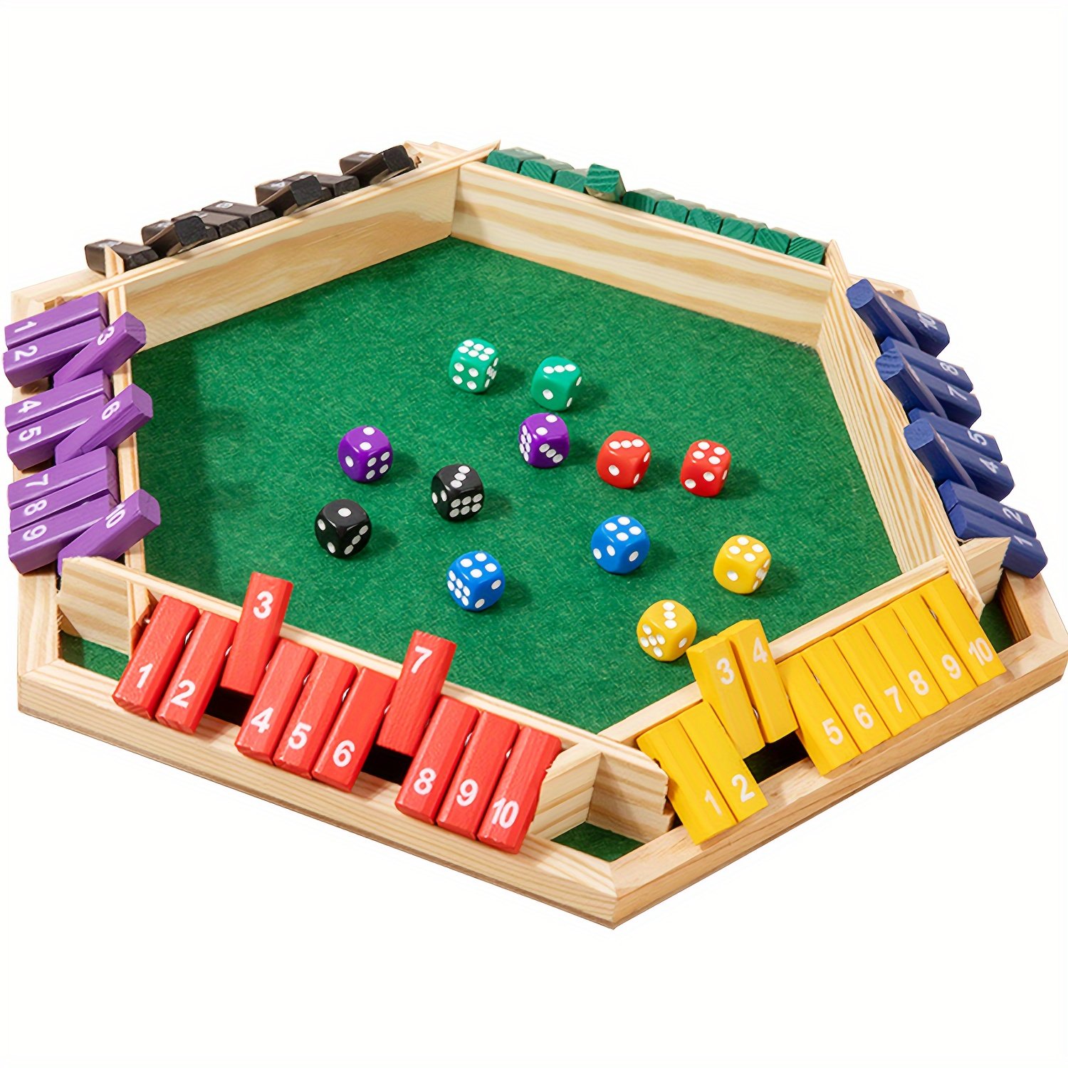 Jogo de 12 Dados para Família e Amigos - Image 9