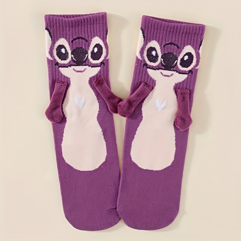 Meias Stitch para Casal – Rosa & Azul - Image 6