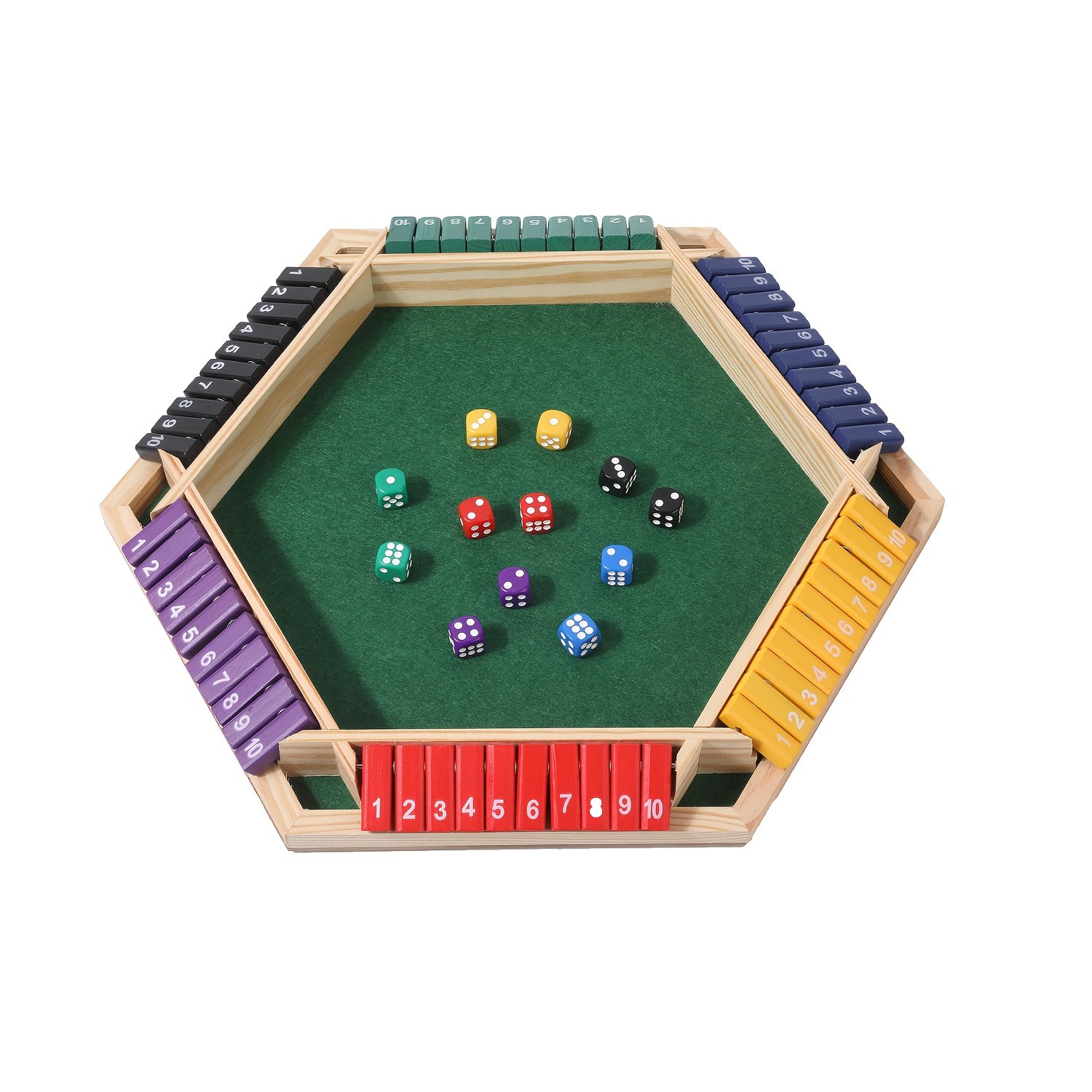 Jogo de 12 Dados para Família e Amigos - Image 10